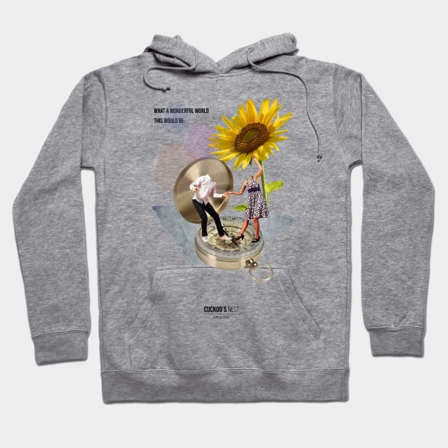 What a Wonderful World Hoodie by Cuckoo's Nest Original